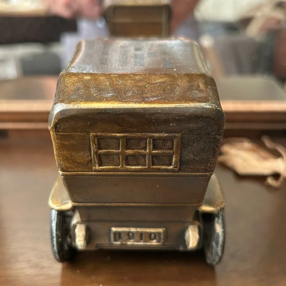 Vintage Home Savings and Loan Model T Coin Bank Youngstown OH